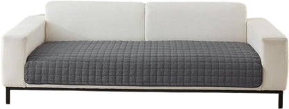 Sofa cover - Corner sofa cover - Flannel sofa cover - Winter sofa cover - Sofa cushion cover - Corner sofa cover for 1/2/3/4 people - L-shaped sofa cover - Grey - 70 x 70 cm