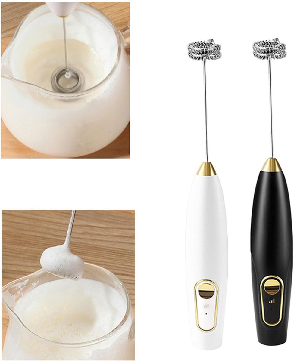 Milk Frother - Practical Kitchen Appliance - Milk Frother - Multifunctional Tool - Multifunctional Electric Mixer - Suitable for Outdoor and Indoor Use