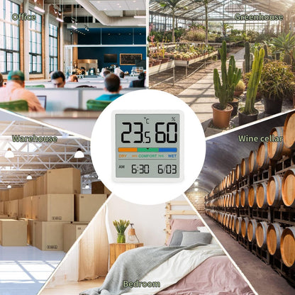Professional Hygrometer - Thermometer - Digital Thermometer - Humidity Meter - Indoor Thermometer - Portable - High Precision - High Quality - Very Suitable for Garden / Garden Furnishing