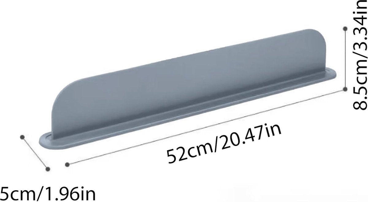 Sink Protection Mat - Countertop Accessories - Silicone Mat for Faucet - Sink - Drying Mat - Against Water - Kitchen Countertop Drying Mat - Kitchen Sink Splash Guard - For the Kitchen Faucet Basin - Reusable - Anti-Splash - Grey