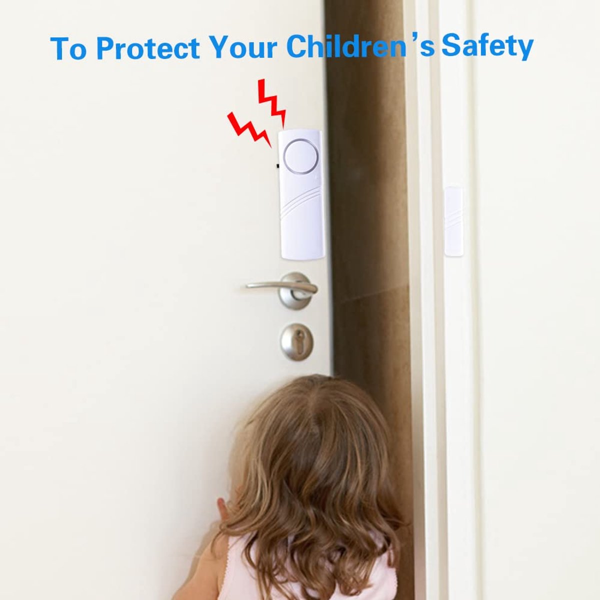 Alarm - 6-piece - Professional door/window alarm - Siren - Security Siren - Wireless anti-burglary alarm - Home burglary - Magnetically operated - Motion sensor - Window/door sensors - Practical - loud - 90dB - Safe and Rest assured