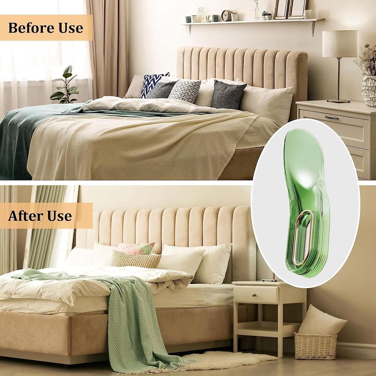 Mattress Lifter - Professional Mattress Lifter - Handy Mattress Riser - Ergonomic Mattress Wedge Lift - Ideal for lifting and holding mattresses - Sheet Changing Tool