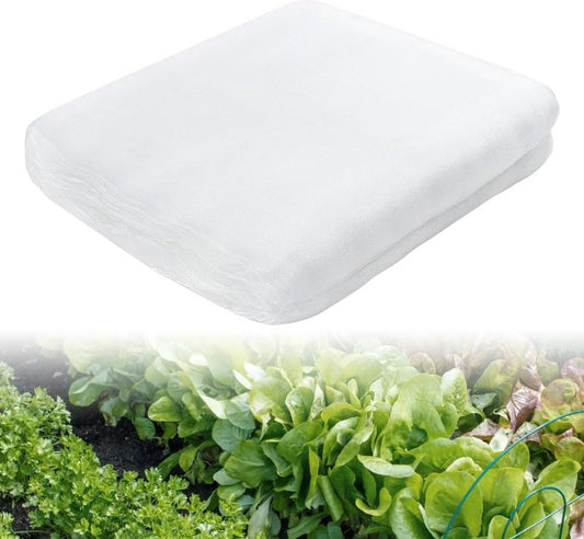 Frost Protection Plant Cover - Winter Cover Winter Protection - Plant Cover - Winter Cover - Durable - Frost Protection - Plant Cover - For the Garden, Raised Bed, Plants, Frost Blanket, Outdoor Flowers and Vegetables - 1.5 X 5 M - White - 1 Piece