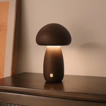 Mushroom Lamp with Remote Control Night Light for Bedroom Indoor Outdoor Table Desk USB Rechargeable