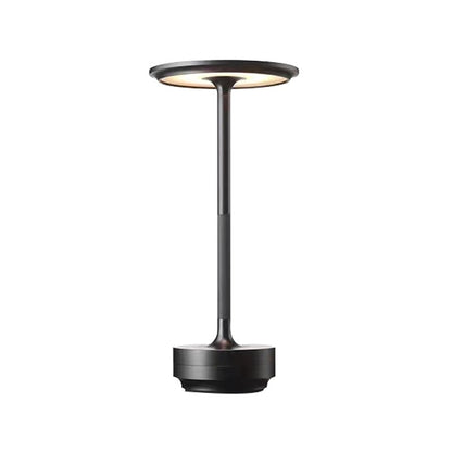 Dimmable USB Rechargeable Desk Lamp GPA black