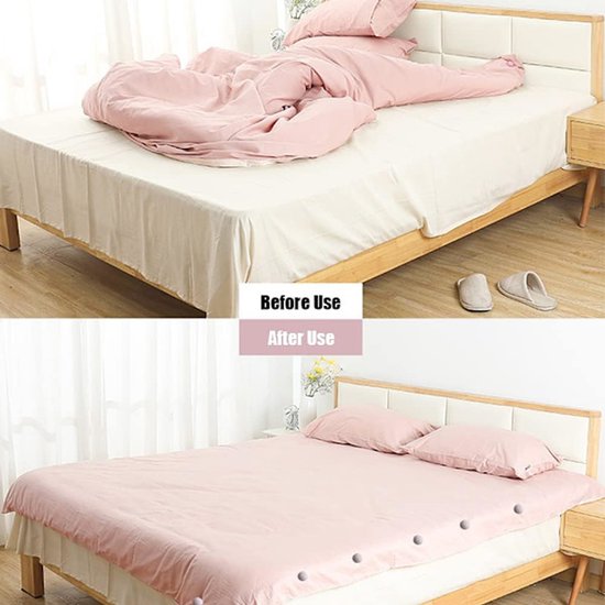 Duvet cover clips - 12 pieces - Duvet cover holders - Non-slip duvet cover clips - Suitable for blankets, sheets, curtains, socks, mattress covers - White