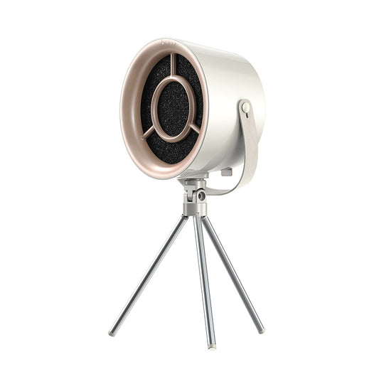Portable Mini Range Hood - Includes 2 Filters - For Gourmet, Hotpot & BBQ - USB Rechargeable - Desktop Range Hood - White