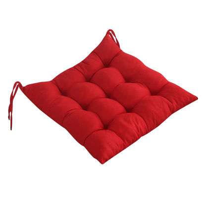 Chair Cushions Non-Slip Rocking Chair Cushion with Ties for Living Room Kitchen, Indoor Seat Cushion, 15X15 Inches B