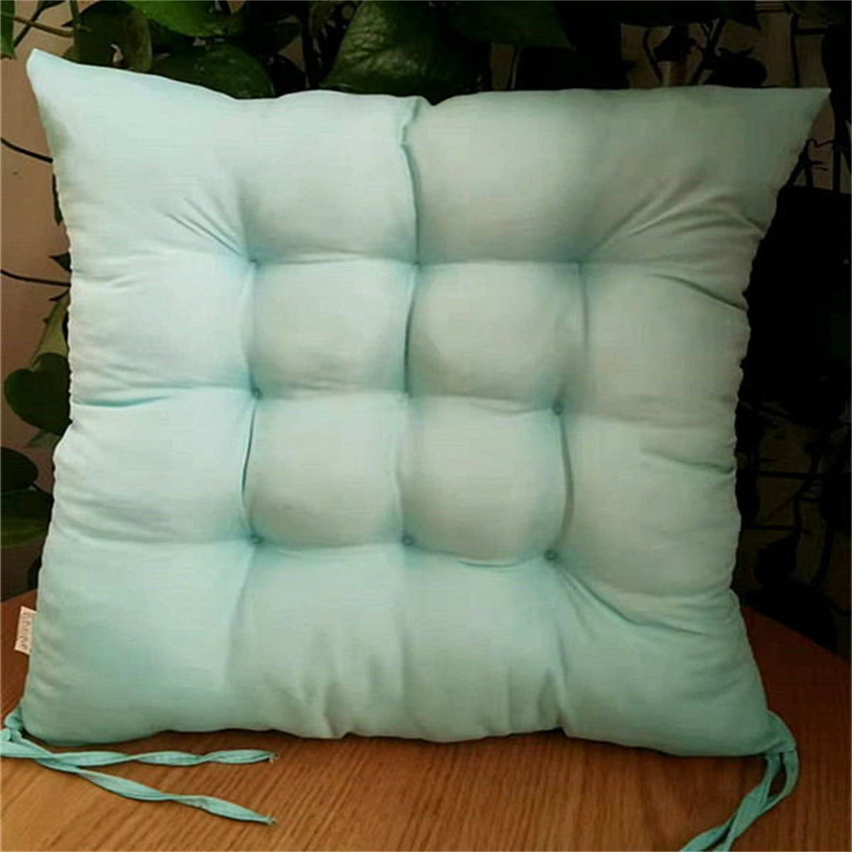 Chair Cushions Non-Slip Rocking Chair Cushion with Ties for Living Room Kitchen, Indoor Seat Cushion, 15X15 Inches K