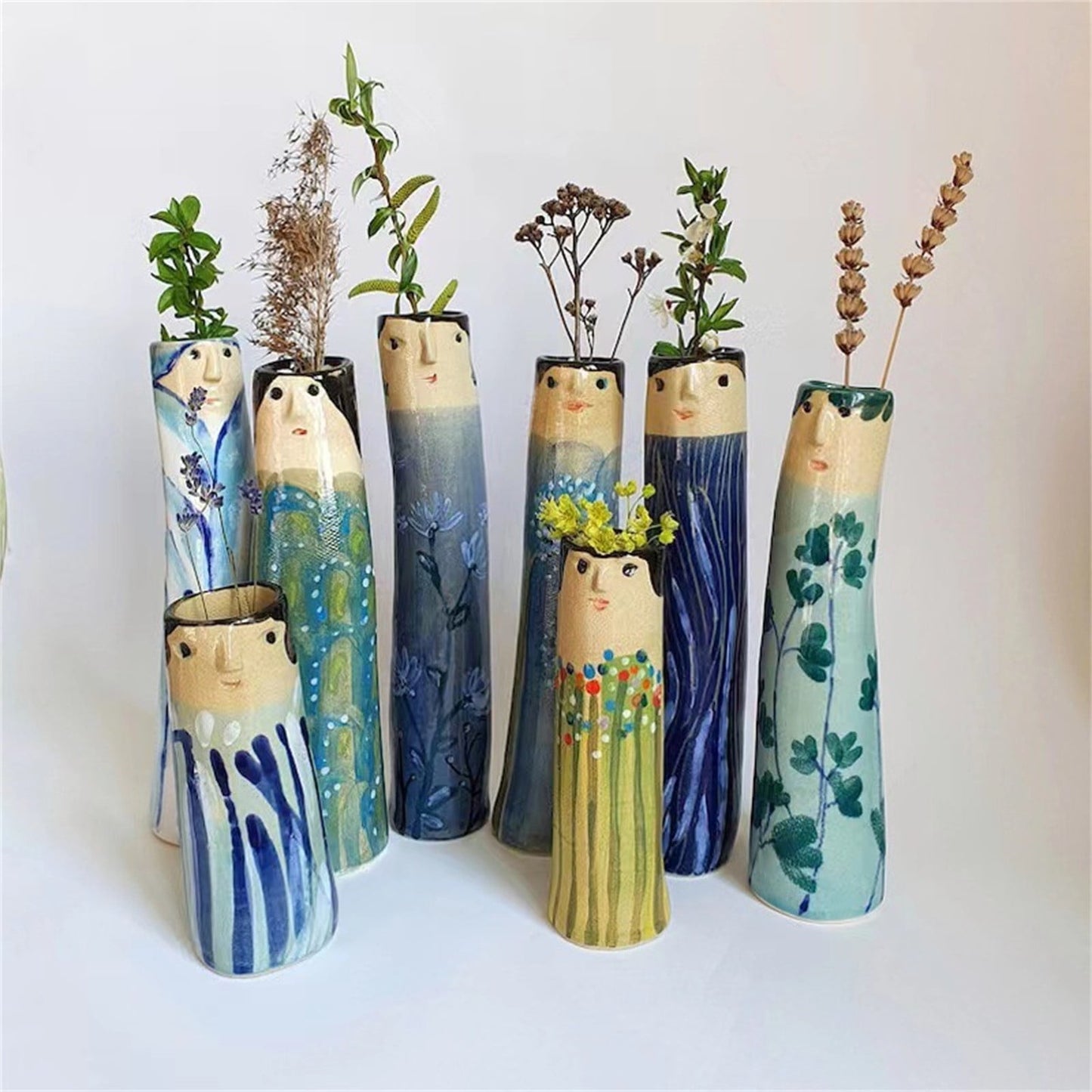 Xuniizn Flower Vase Resin Vases for Centerpieces, Home & Garden Arrangements, Versatile & Durable Essential for Modern & Classic Styles Available, Small Vases Home Decor, Artificial Flowers VASE-H
