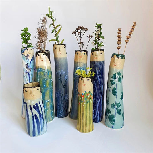 Xuniizn Flower Vase Resin Vases for Centerpieces, Home & Garden Arrangements, Versatile & Durable Essential for Modern & Classic Styles Available, Small Vases Home Decor, Artificial Flowers VASE-H