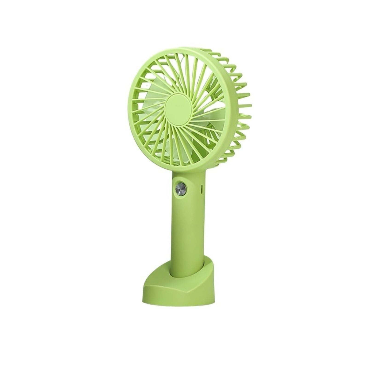Mini Handheld Fan (White) Portable Fan Powerful Handheld Fan Cute Design 3 Speed Personal Small Desk Fan with Base Lightweight Makeup Usb Rechargeable Fan for Stylish Travel Indoor Outdoo One Size Yellow