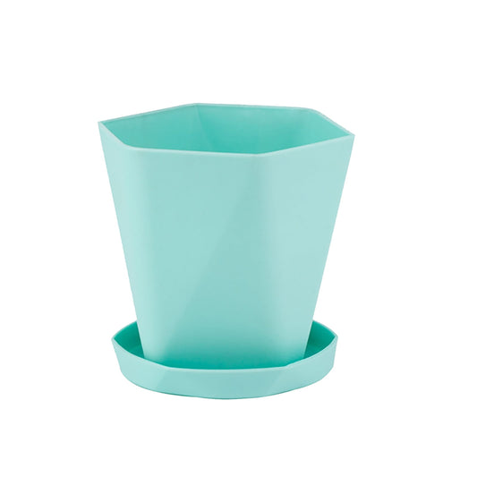 JWDX Flower Pots Clearance, Gardening Suppliesbalcony Household Plastic Flower Pot Resin Nordic Thicken Large Flower Pot, Suitable for Indoor and Outdoor Green Plant Planting Green Z1-Green