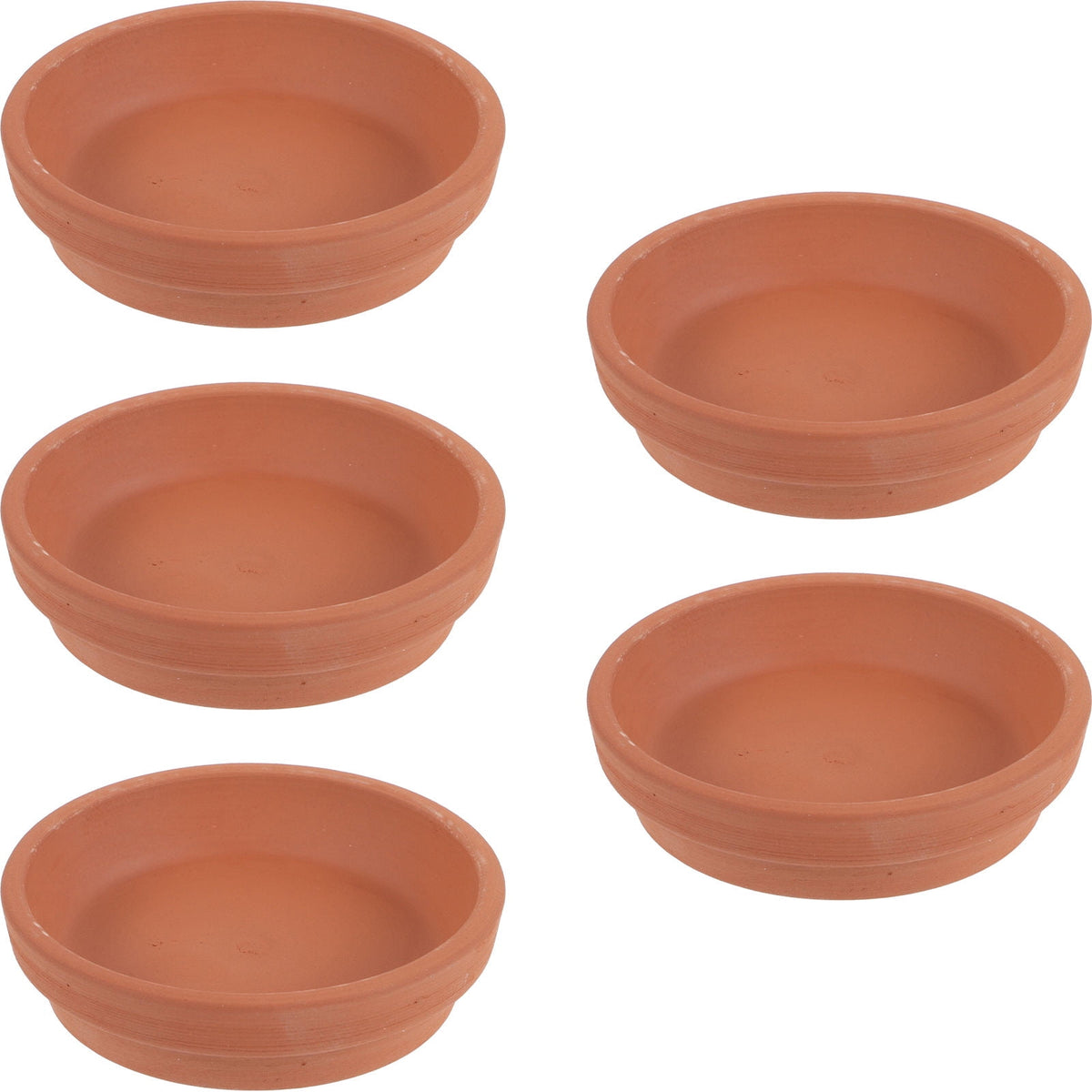 Worgeous 5 Pcs Flower Pot Holder Base Terracotta Indoor Plant Plants
