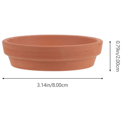 Worgeous 5 Pcs Flower Pot Holder Base Terracotta Indoor Plant Plants