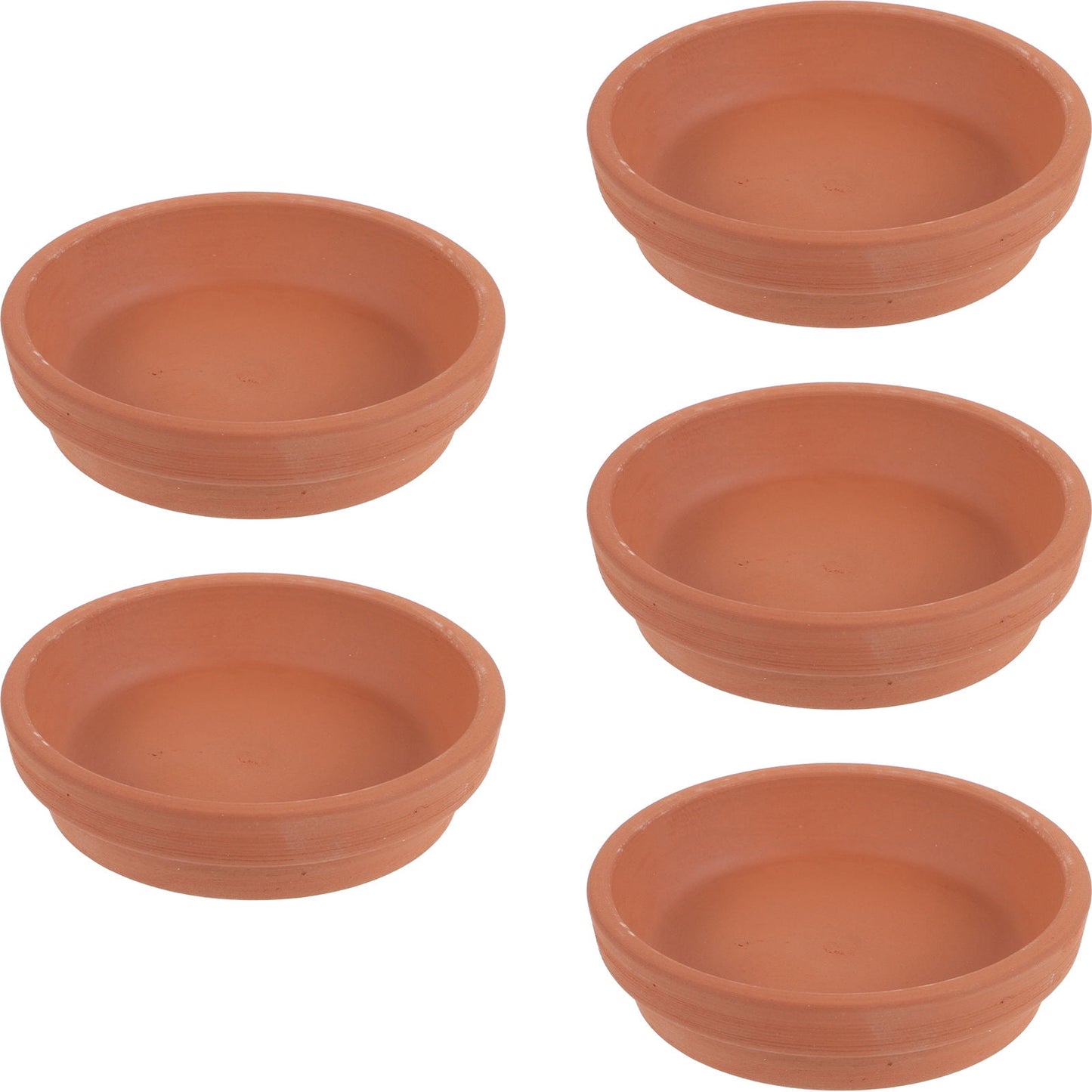 Worgeous 5 Pcs Flower Pot Holder Base Terracotta Indoor Plant Plants