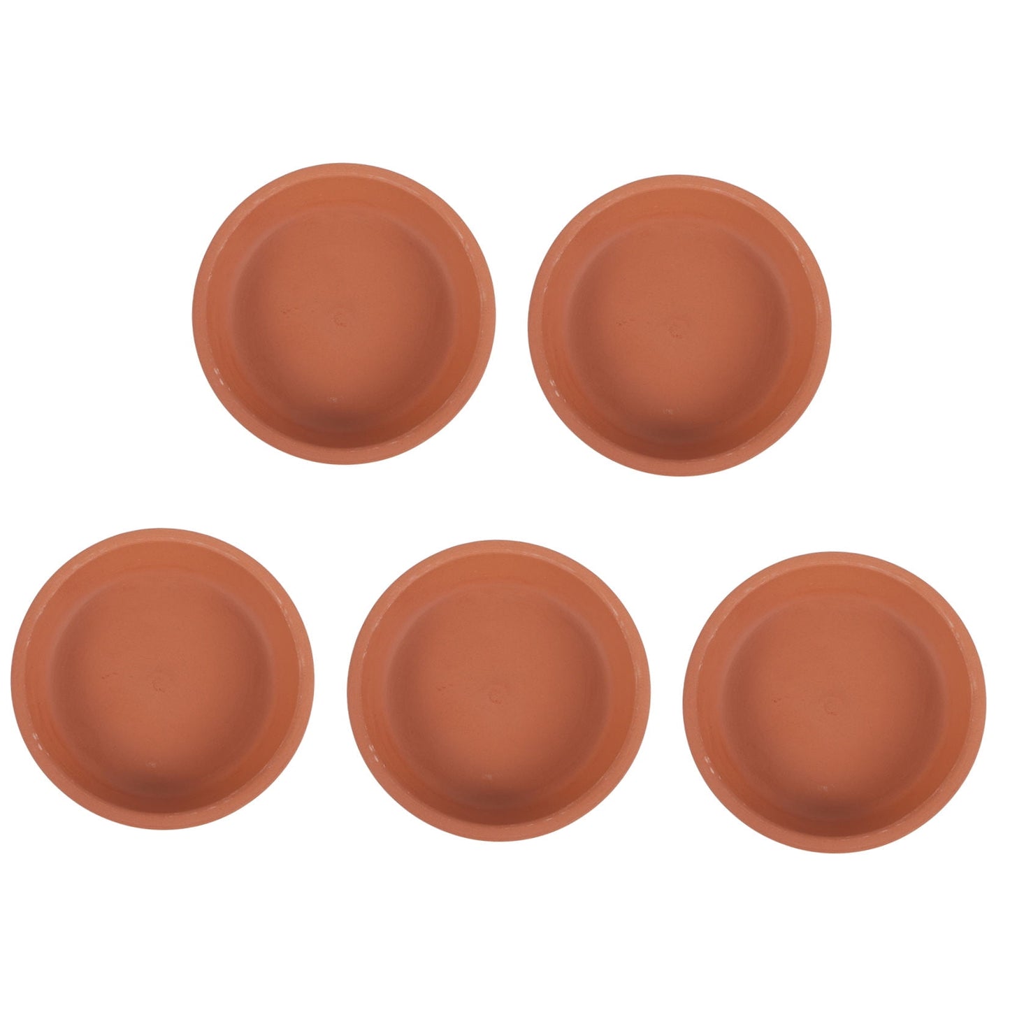 Worgeous 5 Pcs Flower Pot Holder Base Terracotta Indoor Plant Plants
