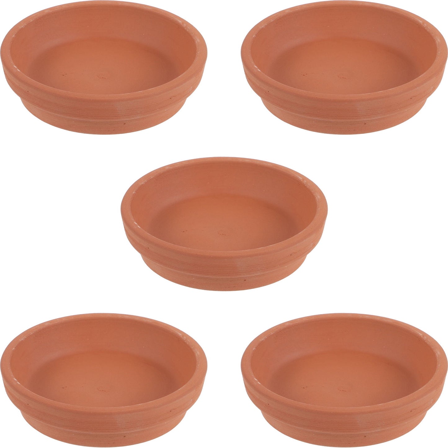Worgeous 5 Pcs Flower Pot Holder Base Terracotta Indoor Plant Plants
