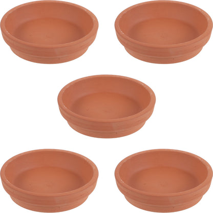 Worgeous 5 Pcs Flower Pot Holder Base Terracotta Indoor Plant Plants