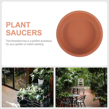 Worgeous 5 Pcs Flower Pot Holder Base Terracotta Indoor Plant Plants