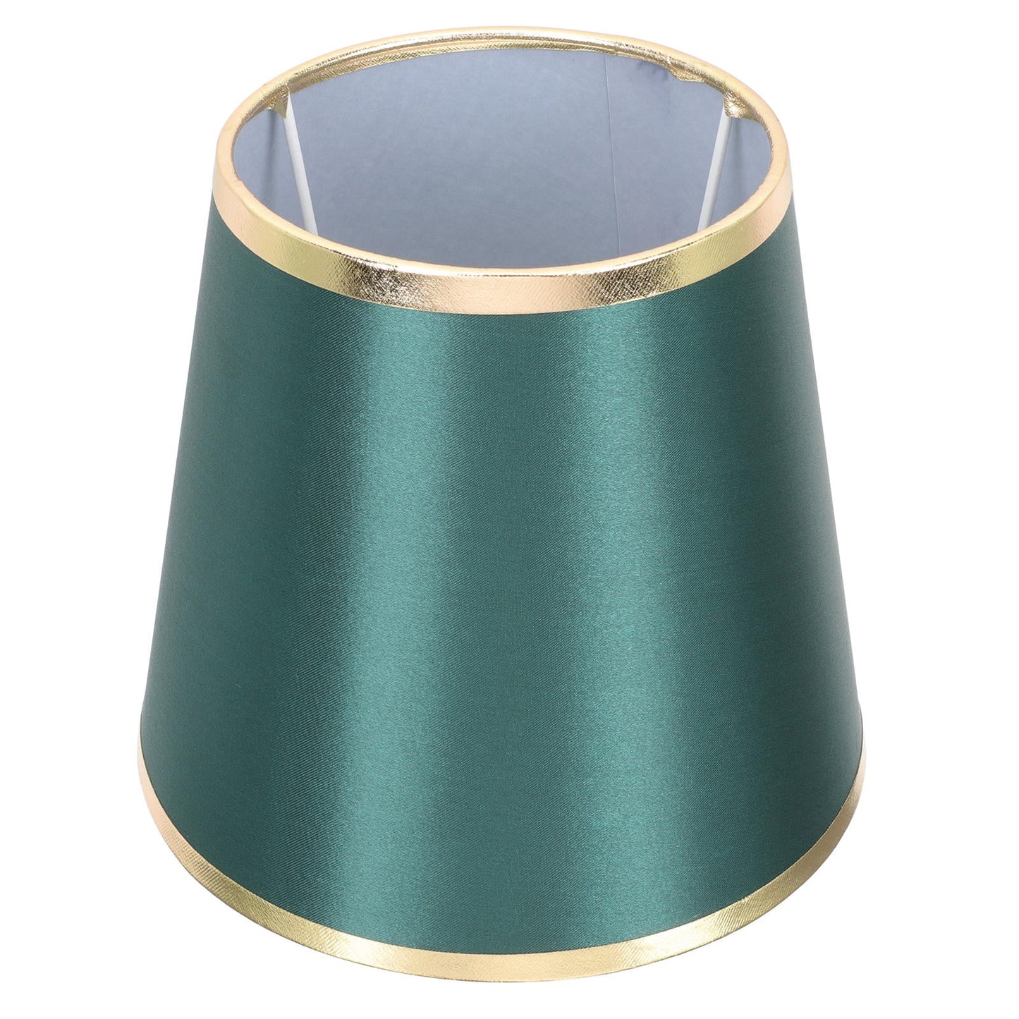 Worgeous Green Fabric Drum Lamp Shade for Table Lamps and Chandelier Perfect for Home Decoration 12 in