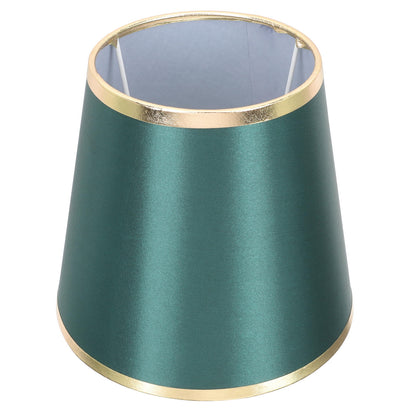 Worgeous Green Fabric Drum Lamp Shade for Table Lamps and Chandelier Perfect for Home Decoration 12 in