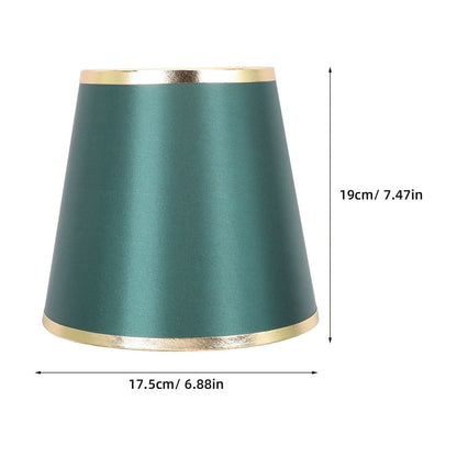 Worgeous Green Fabric Drum Lamp Shade for Table Lamps and Chandelier Perfect for Home Decoration 12 in