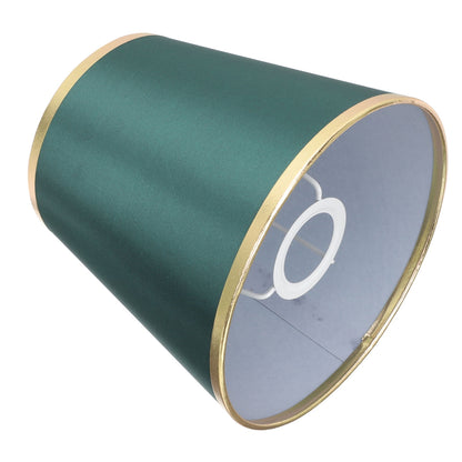 Worgeous Green Fabric Drum Lamp Shade for Table Lamps and Chandelier Perfect for Home Decoration 12 in
