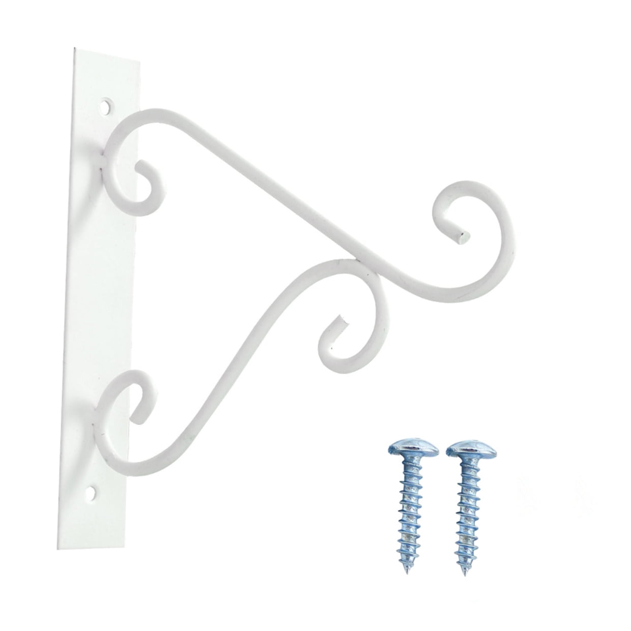 SWETRACE Outdoor Hanging Bracket Flower Basket Hanging Hook Iron 1 Piece