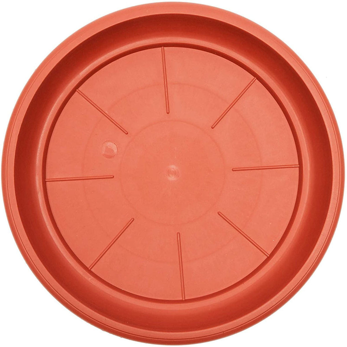 Heavy Duty Plastic Plant Saucer - 8 Inch Round Flower Pot Drip Tray, Durable Flowerpot Base for Indoor/Outdoor Use, Water Catcher for Potted Plants, Easy to Clean, Black B
