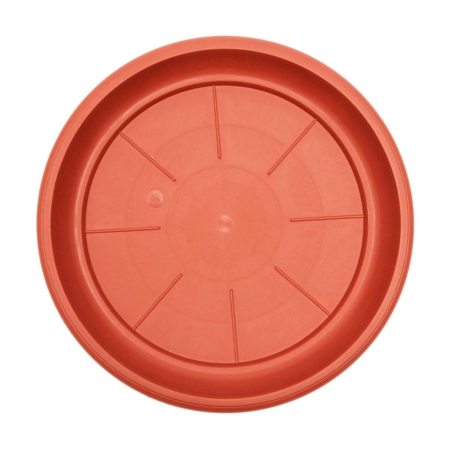 Heavy Duty Plastic Plant Saucer - 8 Inch Round Flower Pot Drip Tray, Durable Flowerpot Base for Indoor/Outdoor Use, Water Catcher for Potted Plants, Easy to Clean, Black B