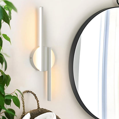 Battery Operated Wall Sconces, 360°Rotation Wireless Rechargeable Lights, Dimmable Detachable Lamp With 3000K-6000K Infinite Dimming,Wall Lamps Mood Led Corridor Wall Lamp White