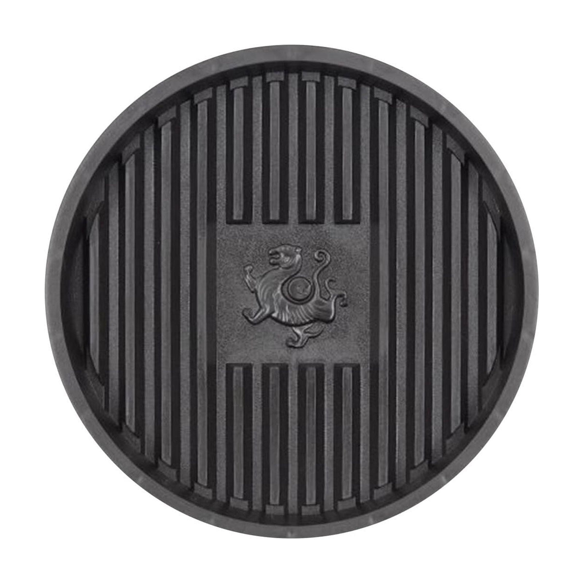 10 Inch Plant Saucer Tray,Decorative Flower Pot Drip Tray, Non-Slip Water Catch Basin for Indoor/Outdoor Potted Plants - Leak Proof Plant Mat for Furniture Protection Black