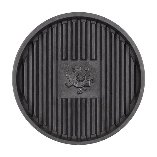10 Inch Plant Saucer Tray,Decorative Flower Pot Drip Tray, Non-Slip Water Catch Basin for Indoor/Outdoor Potted Plants - Leak Proof Plant Mat for Furniture Protection Black