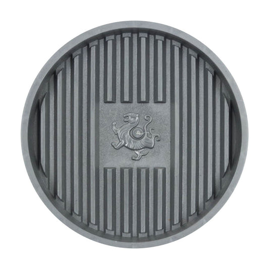 10 Inch Plant Saucer Tray,Decorative Flower Pot Drip Tray, Non-Slip Water Catch Basin for Indoor/Outdoor Potted Plants - Leak Proof Plant Mat for Furniture Protection Gray
