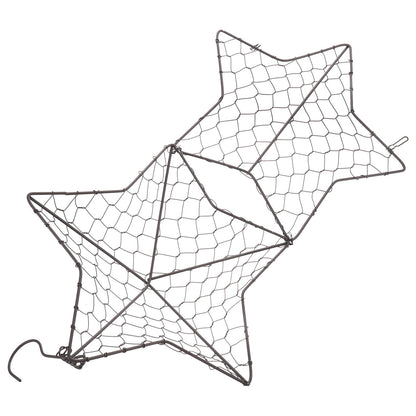 HOOWIFFY Iron Wire Wall Planter Hanging Basket Decorative Flower Pot Holder Space Saving for Indoor Outdoor Use 1 Pc