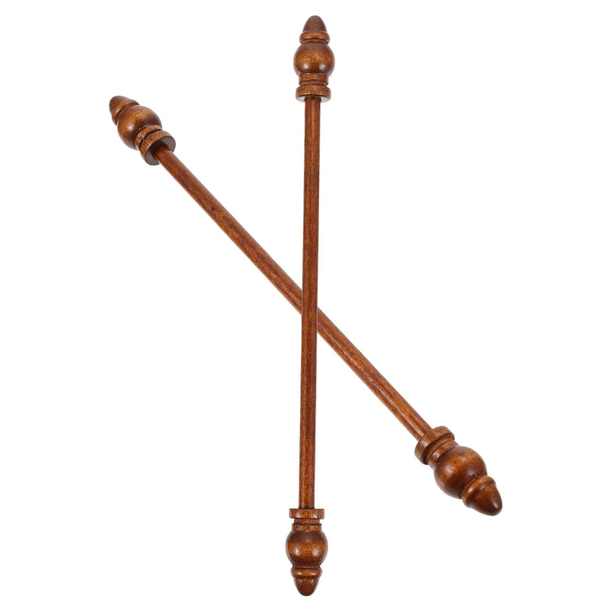 2pcs Hanging Scroll Vintage Pictures Banner Poles Canvas Hanging Frame Wall Coat Hanger Painting Hanging Rod Dowel Artwork