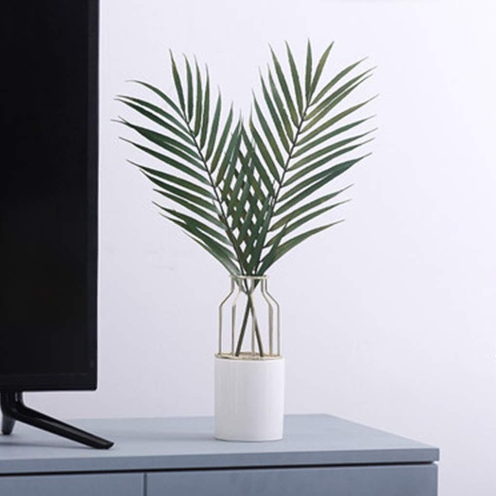Vases for Decor Vase Nordic Style Geometric Wrought Iron Transparent Creative Home Decoration Decorative Vase