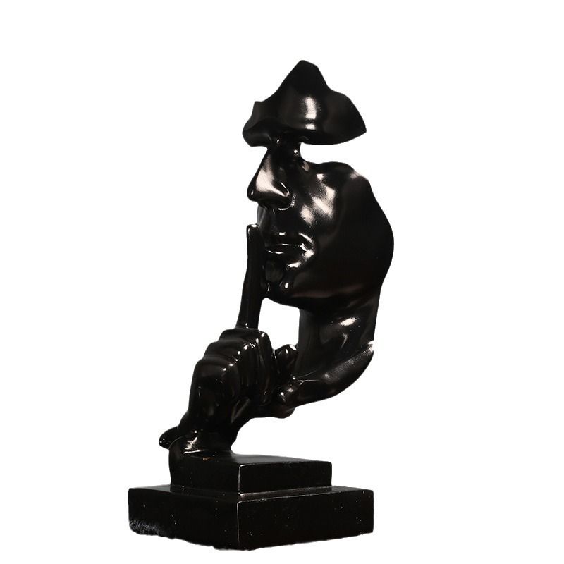 Hinge Head Home Decoration, Abstract Art Sculpture Home Resin Statue Decorative Statue Home Decorative Ornaments