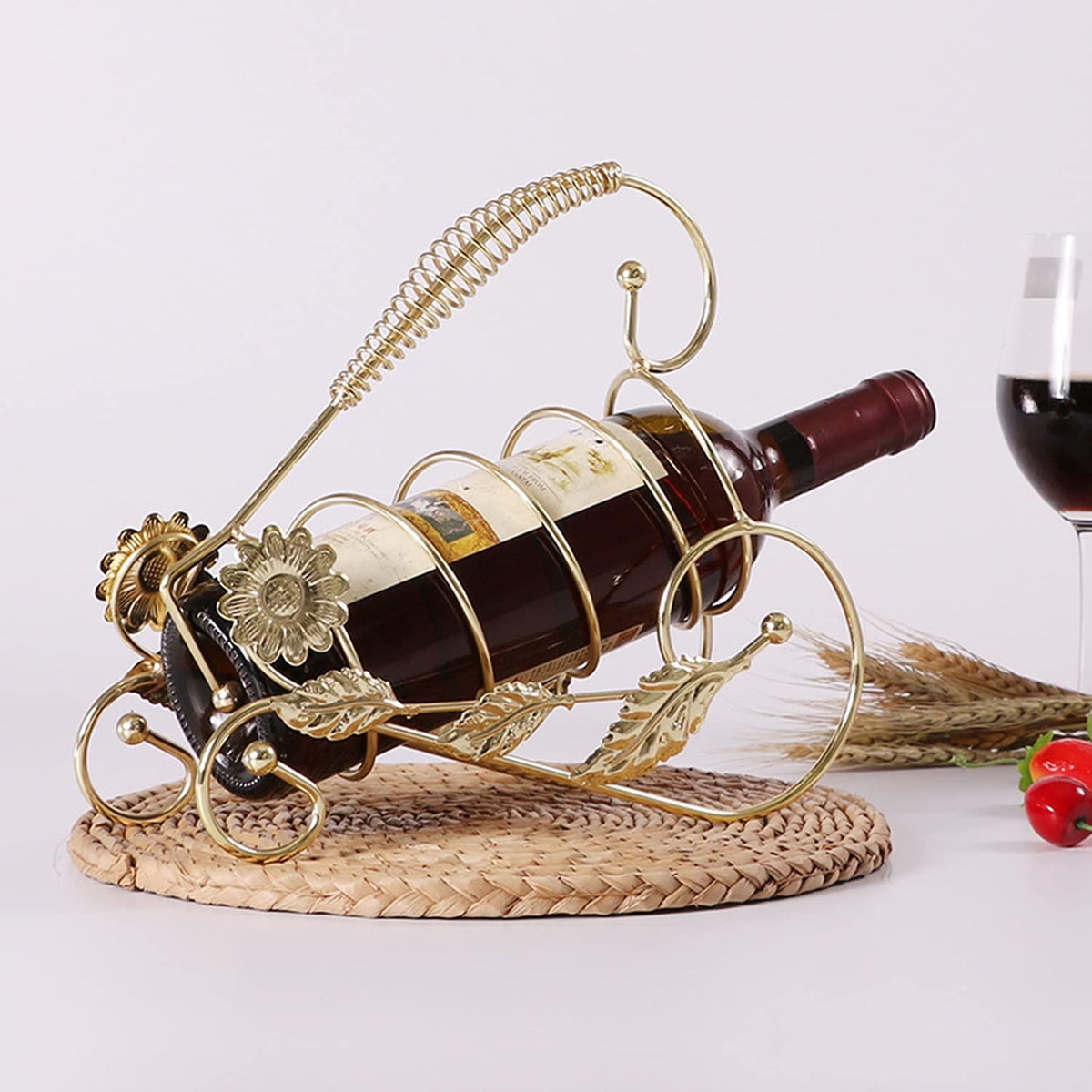 Creative Wine Racks and Wine Cabinet Decorations: Dining Table,Wine Racks Porch Decoration,displaying Your Wine in Different Ways