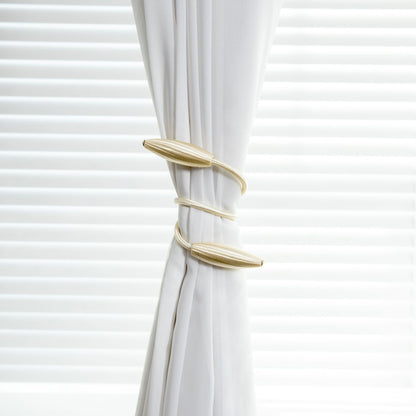 Curtain Holdbacks Curtain Tiebacks -Twist Curtain Tiebacks, Curtain Clips to Hold Curtains Closed, Drapery Holdbacks for Window
