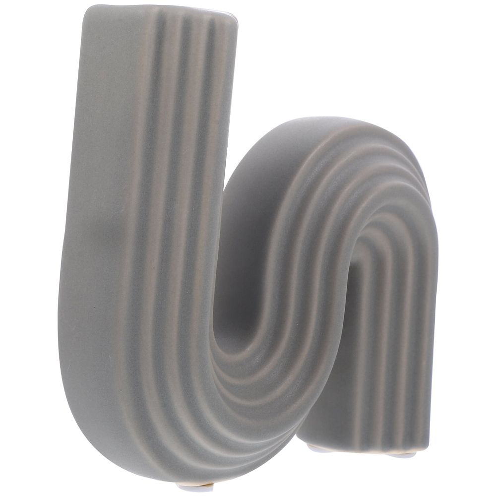 Light Green Geometric Ceramic Vase Set for Wedding Decoration and Home , 1 Piece