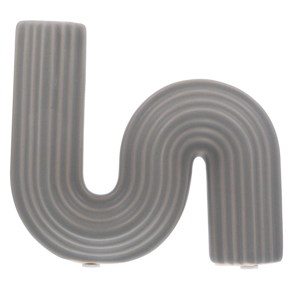 Light Green Geometric Ceramic Vase Set for Wedding Decoration and Home , 1 Piece