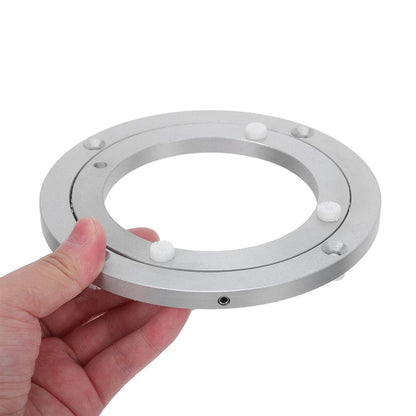 Heavy Duty Silent Rotating Aluminum Alloy Plate Stand for Dining Table, and Smooth