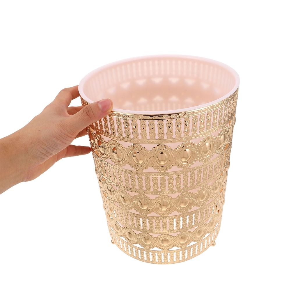 Small Wastebasket for Bathroom, Bedroom, Office – Compact and Stylish Daily Use Trash Can