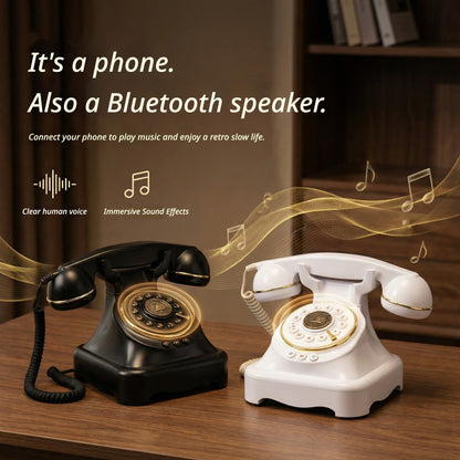 Wireless Bluetooth Landline Black