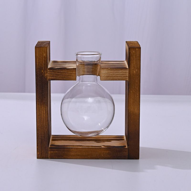 HydroponicWoodenFramewithSnap-On-DiamondDoubleBottle