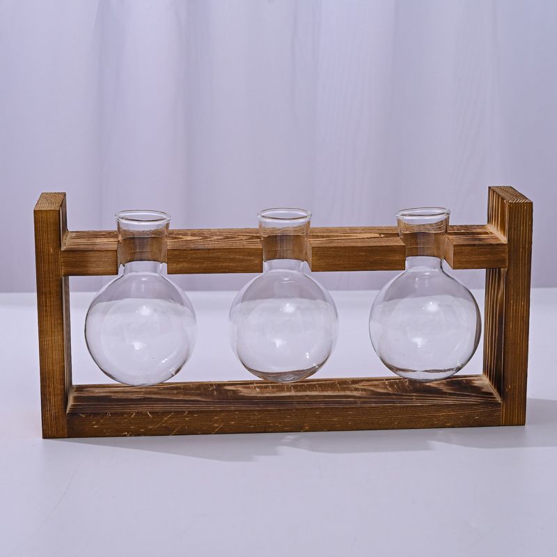 HydroponicWoodenFramewithSnap-On-DiamondSingleBottle