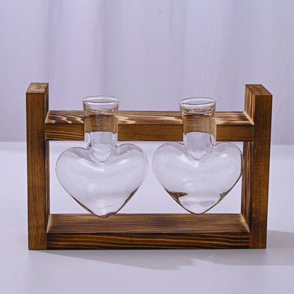 HydroponicWoodenFramewithSnap-On-DiamondSingleBottle