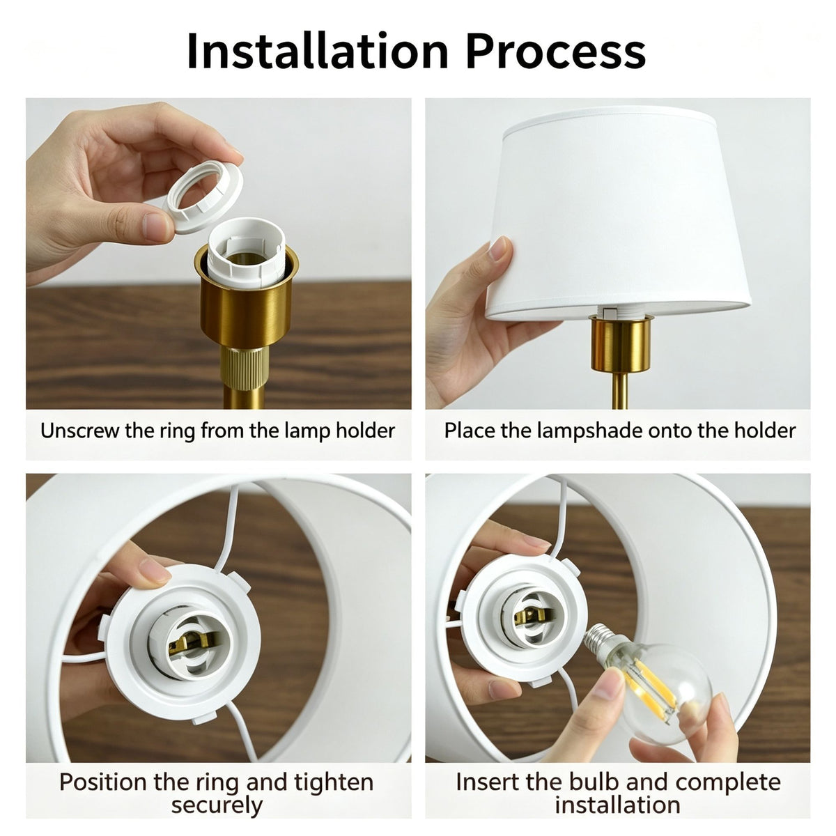 2000mAh Gold B1 Two-Section Value Lamp | Christmas Multi-Scene Gift